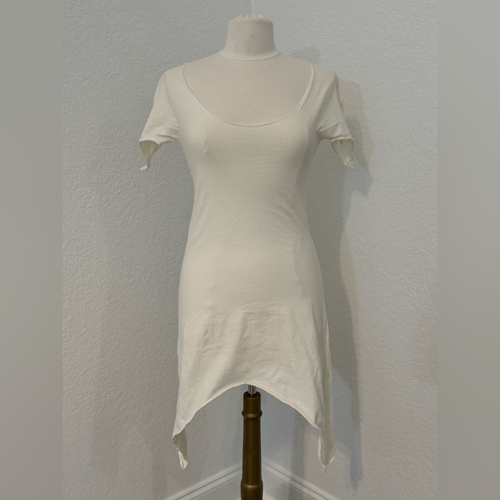 NEW Zhen Nymph White Fitted Bodycon Dress - Size Small - $188